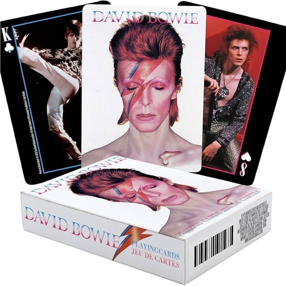 NEW - David Bowie Playing Cards